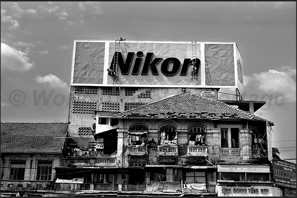 Ho Chi Minh City (Saigon). Advertisement, the new frontier to the modernization of the country